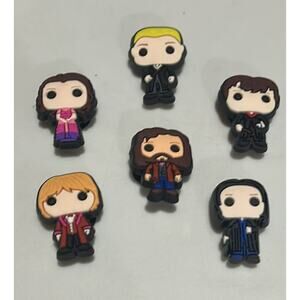 (6) NEW Harry Potter Croc Shoe Charms